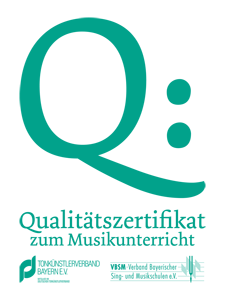 Qualitätszertifikat Musikunterricht Bassunterricht Würzburg Schweinfurt